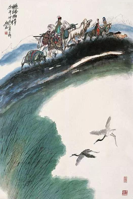 徐庶之｜西域风情画派开创者（80幅）