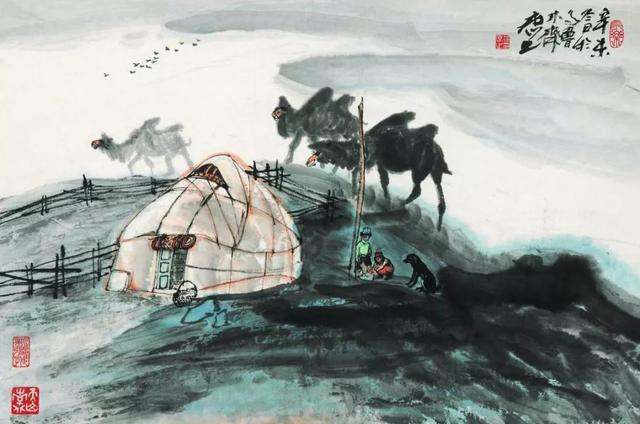 徐庶之｜西域风情画派开创者（80幅）