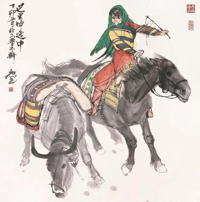 徐庶之｜西域风情画派开创者（80幅）
