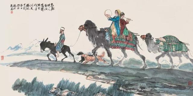 徐庶之｜西域风情画派开创者（80幅）