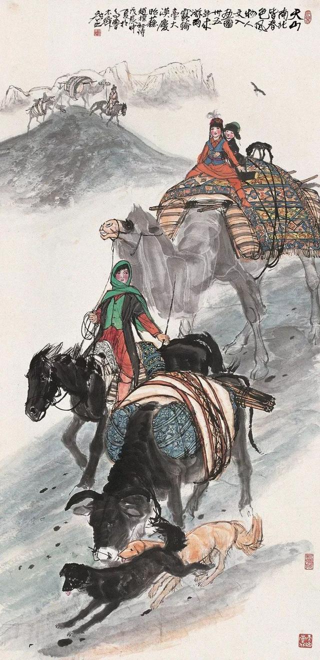 徐庶之｜西域风情画派开创者（80幅）