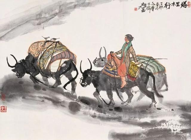 徐庶之｜西域风情画派开创者（80幅）