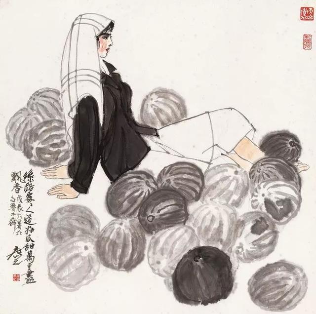 徐庶之｜西域风情画派开创者（80幅）