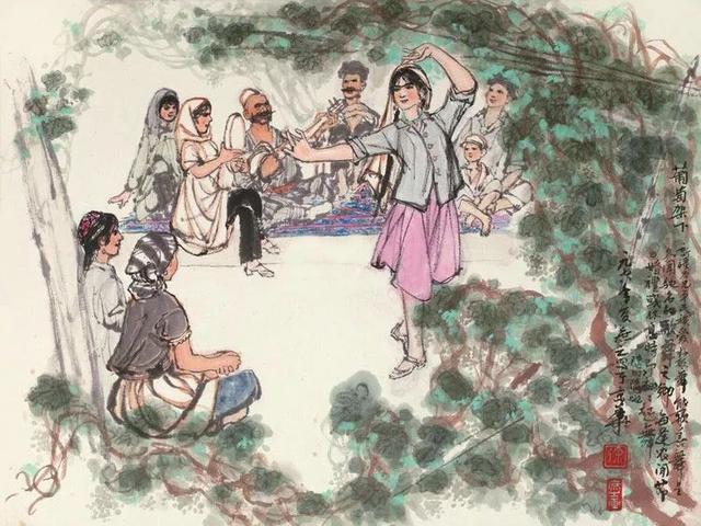 徐庶之｜西域风情画派开创者（80幅）