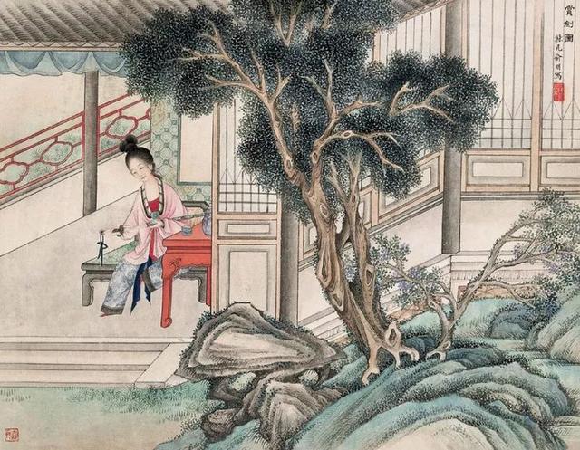 俞明｜20世纪北京画坛工笔人物画的奠基人（50幅）