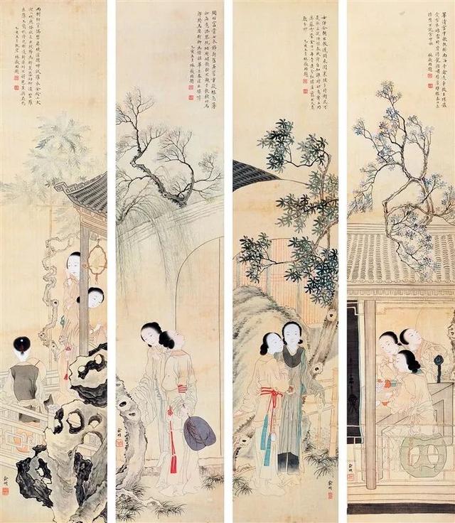 俞明｜20世纪北京画坛工笔人物画的奠基人（50幅）