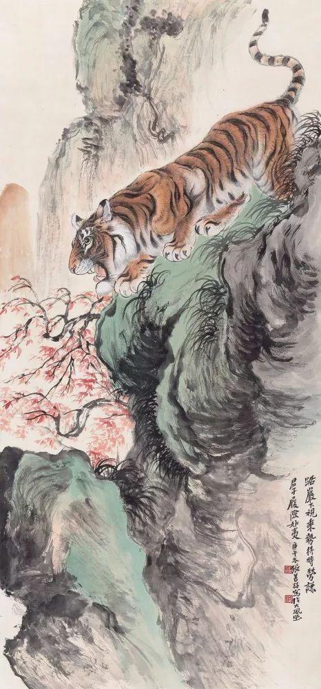 张善孖｜他是张大千二哥，更是民国画虎大师（140幅）