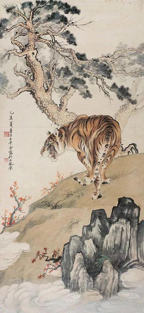 张善孖｜他是张大千二哥，更是民国画虎大师（140幅）