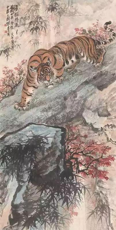 张善孖｜他是张大千二哥，更是民国画虎大师（140幅）
