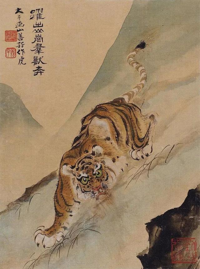 张善孖｜他是张大千二哥，更是民国画虎大师（140幅）