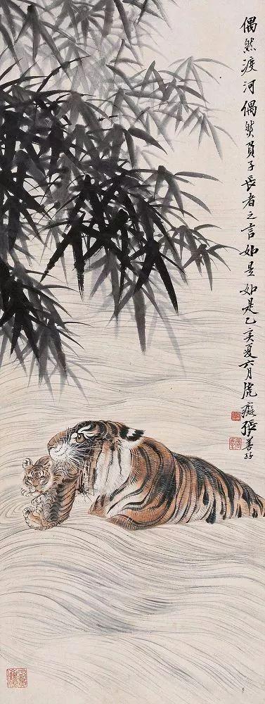 张善孖｜他是张大千二哥，更是民国画虎大师（140幅）