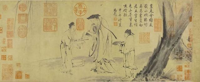 南宋 梁楷｜开创简笔写意人物画的鼻祖