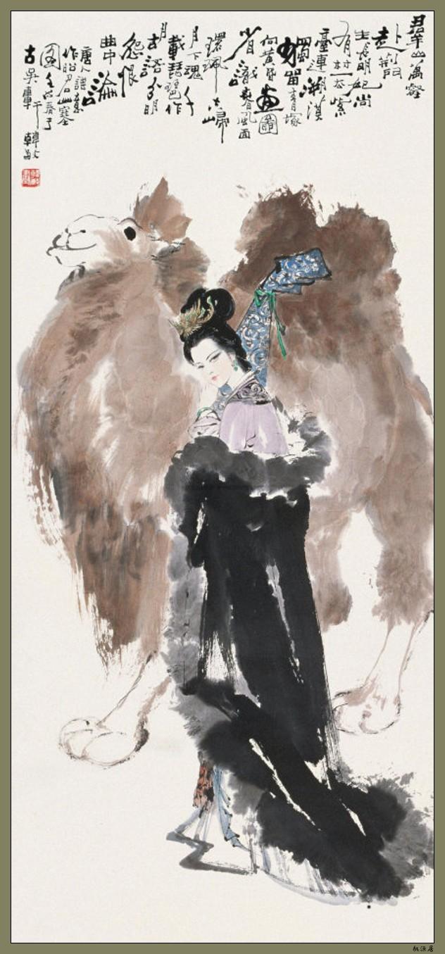 韩敏二十一幅人物作品画欣赏