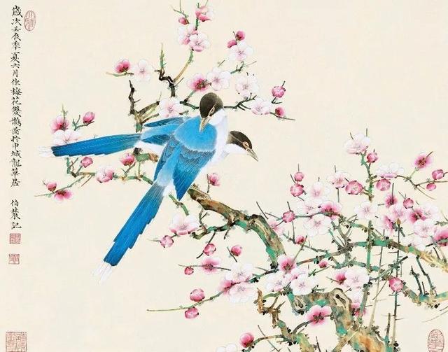 民国画风｜刘伯农 胡文燕习画大半生的艺术伉俪 （60幅）