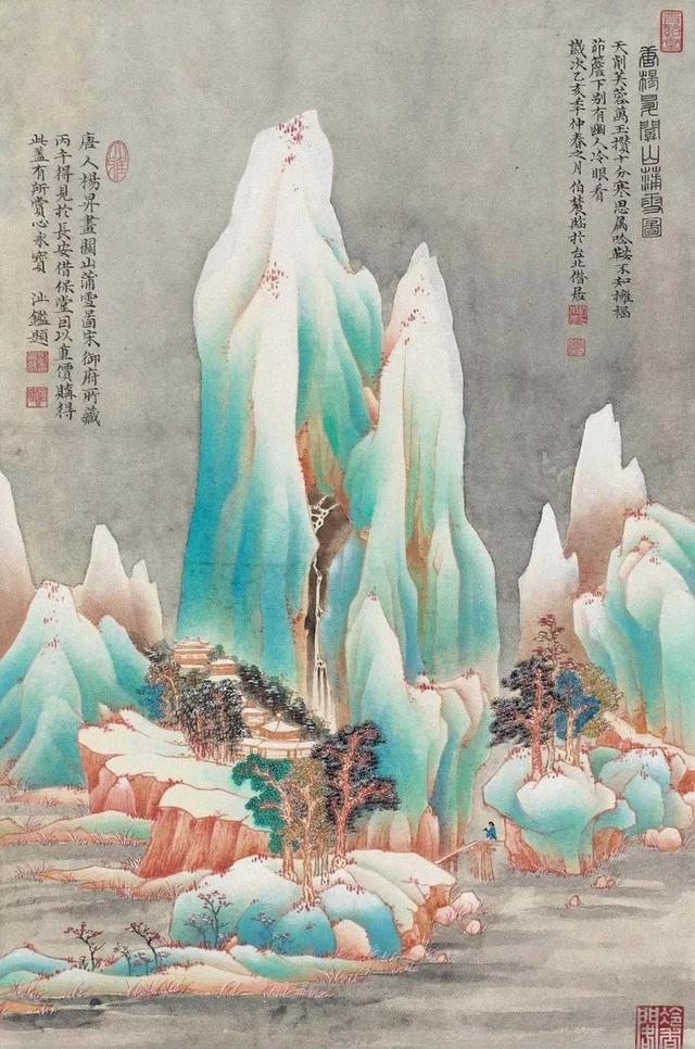 民国画风｜刘伯农 胡文燕习画大半生的艺术伉俪 （60幅）