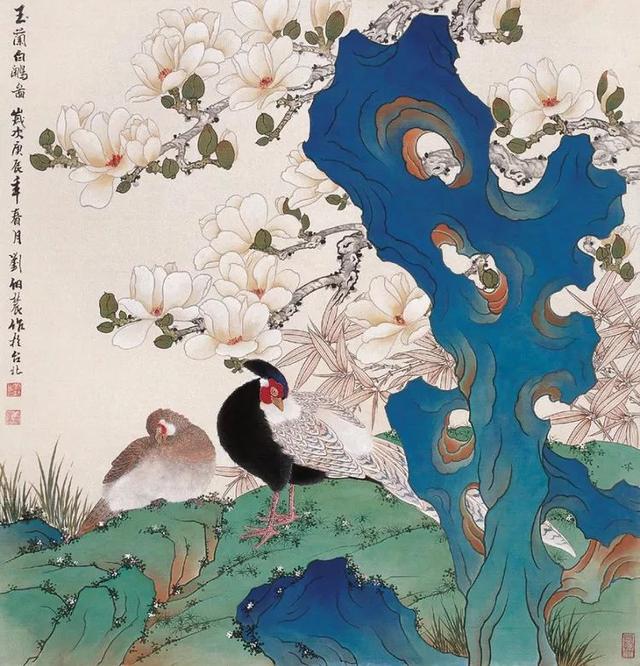民国画风｜刘伯农 胡文燕习画大半生的艺术伉俪 （60幅）