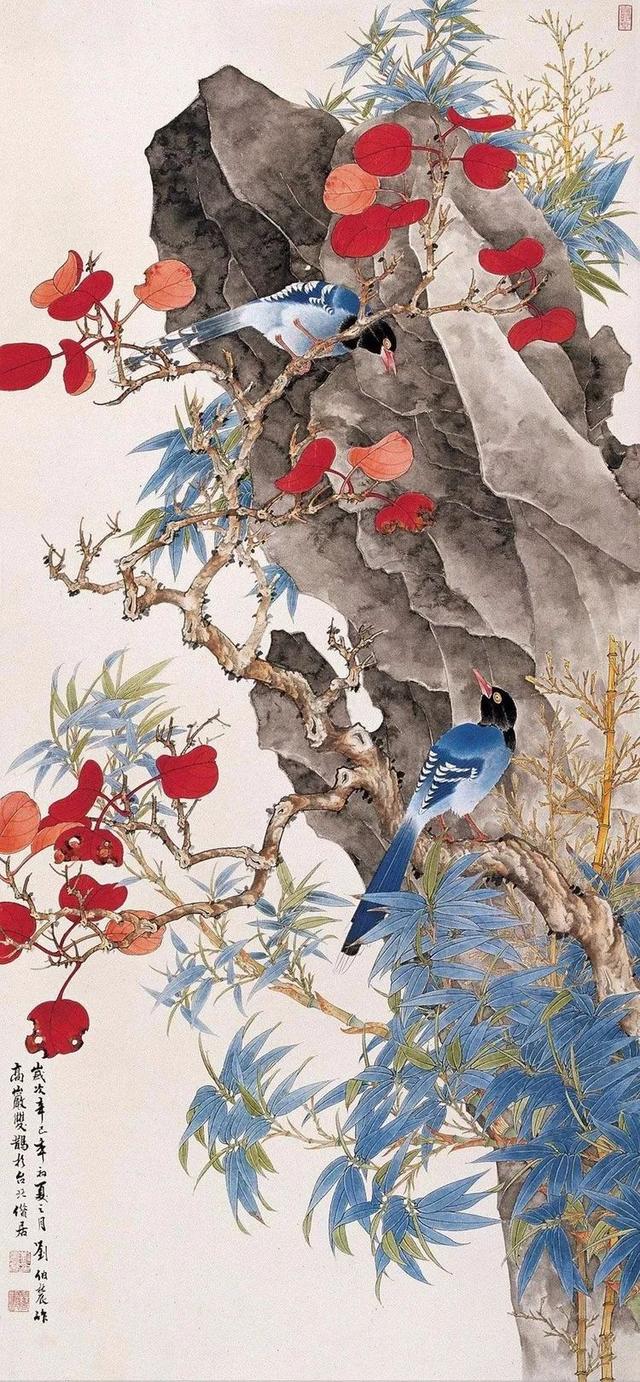 民国画风｜刘伯农 胡文燕习画大半生的艺术伉俪 （60幅）