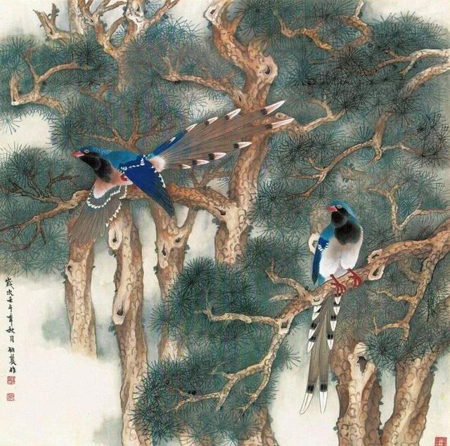 民国画风｜刘伯农 胡文燕习画大半生的艺术伉俪 （60幅）