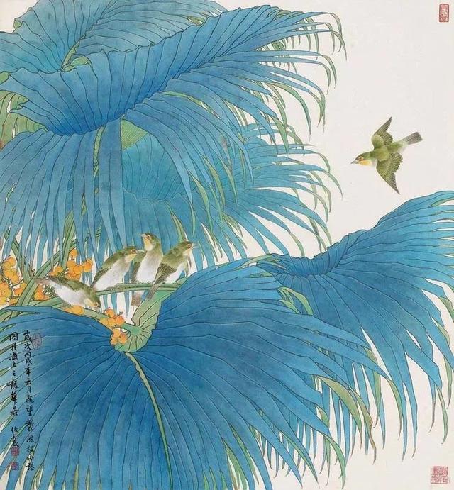 民国画风｜刘伯农 胡文燕习画大半生的艺术伉俪 （60幅）