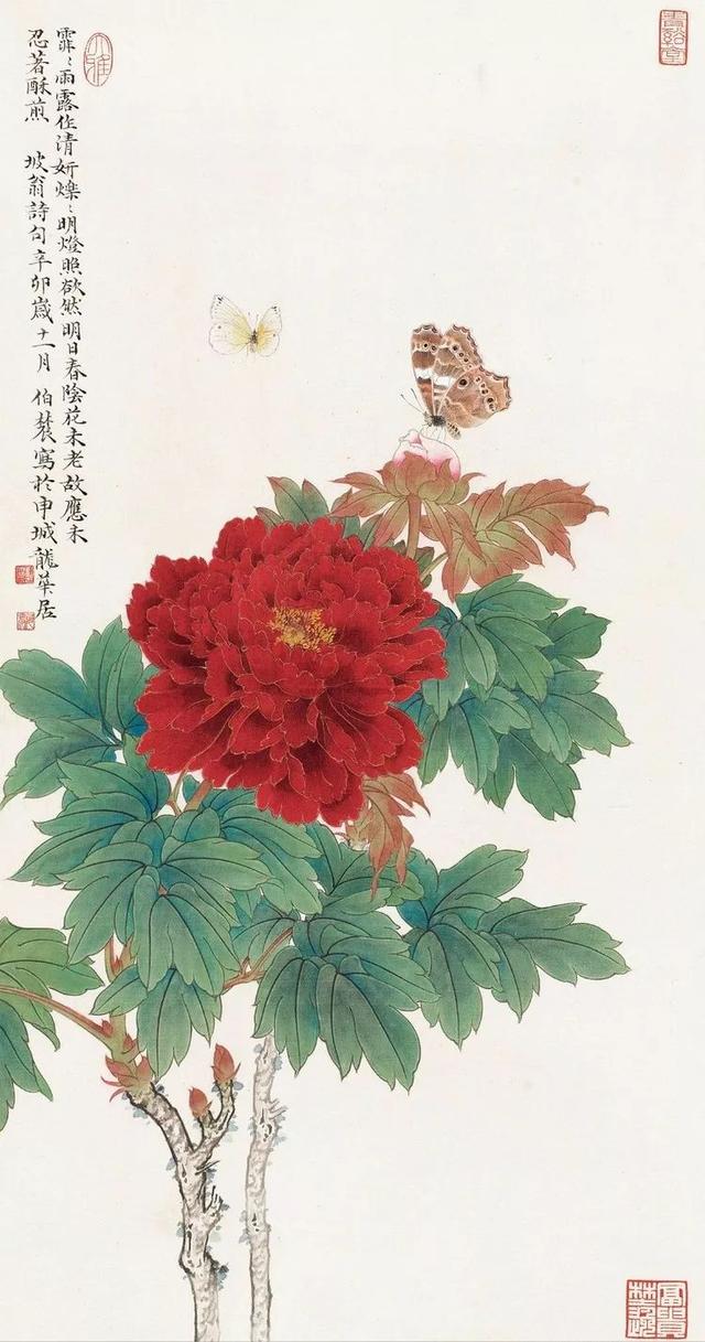 民国画风｜刘伯农 胡文燕习画大半生的艺术伉俪 （60幅）