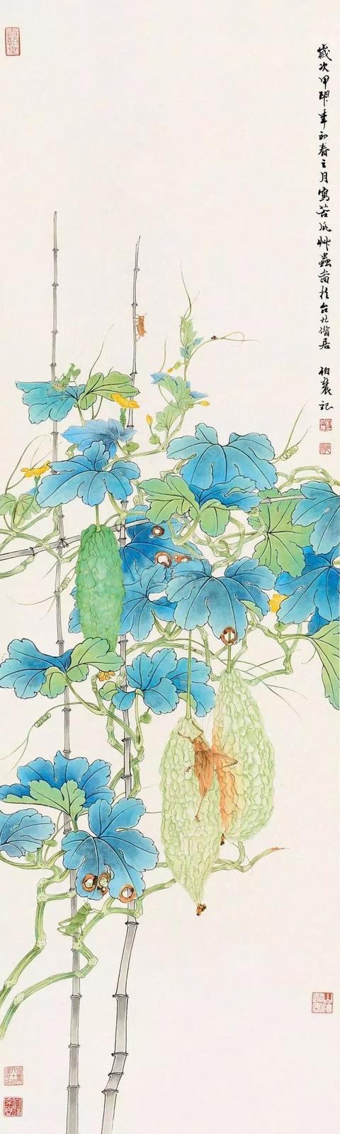 民国画风｜刘伯农 胡文燕习画大半生的艺术伉俪 （60幅）