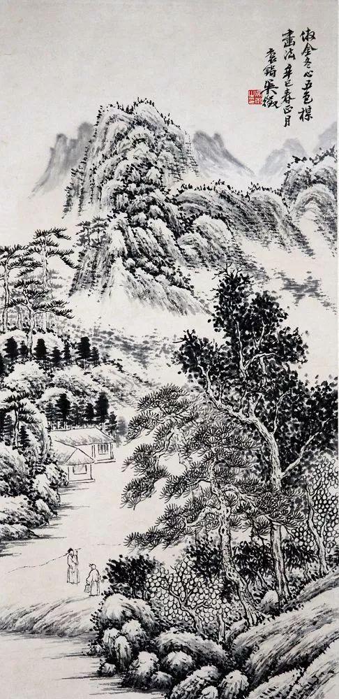 海派巨擘｜吴待秋山水、花鸟、人物作品合辑（135幅）