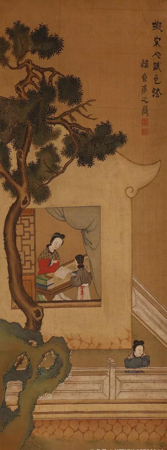 清宫著名十大画家精品选萃