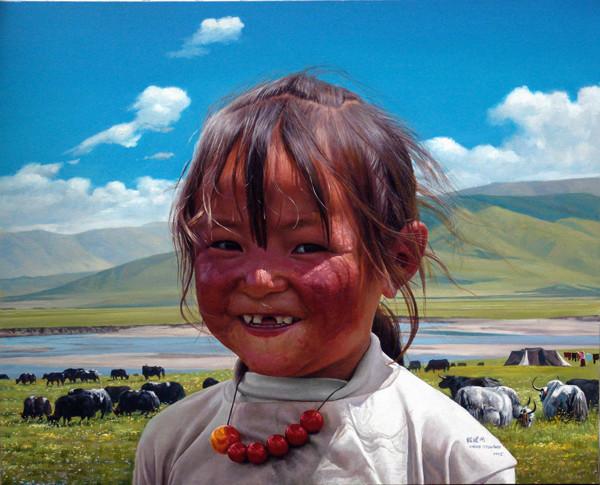 程继光十七幅人物油画作品欣赏