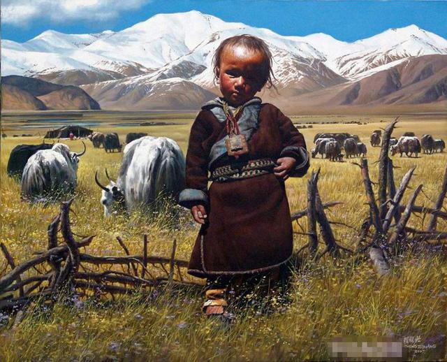 程继光十七幅人物油画作品欣赏