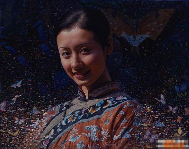 程继光十七幅人物油画作品欣赏