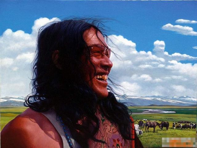 程继光十七幅人物油画作品欣赏
