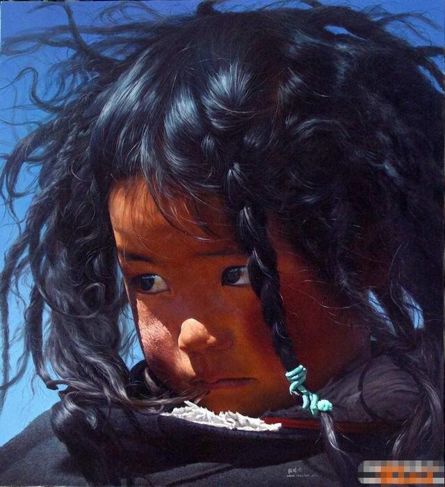 程继光十七幅人物油画作品欣赏