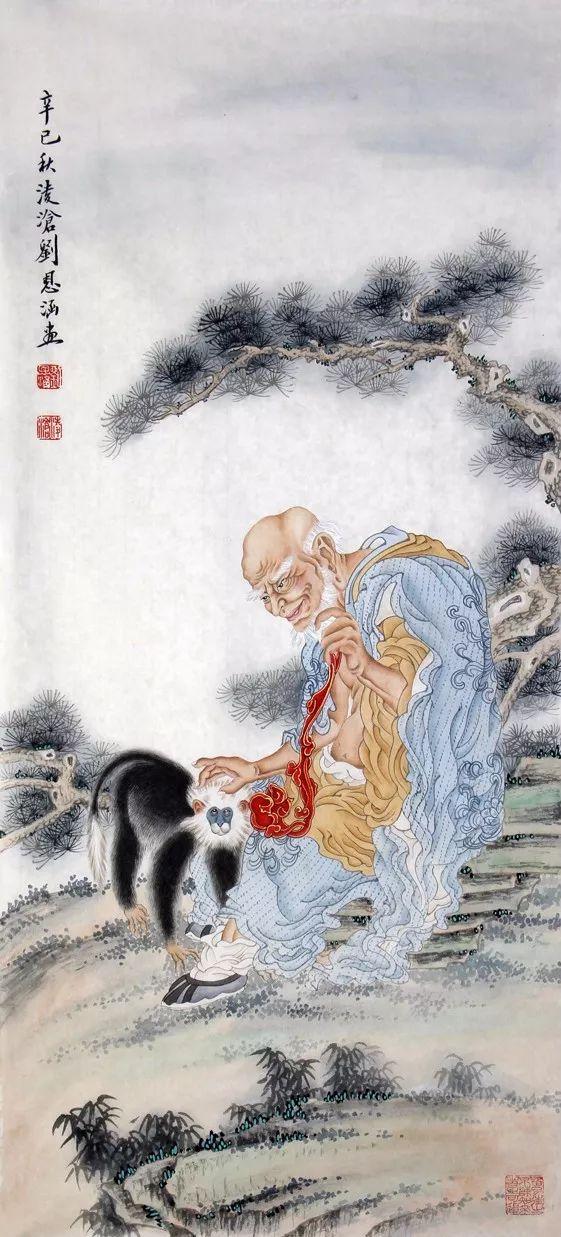 刘凌沧｜从画工到名家，他不平凡的成才之路（130幅）
