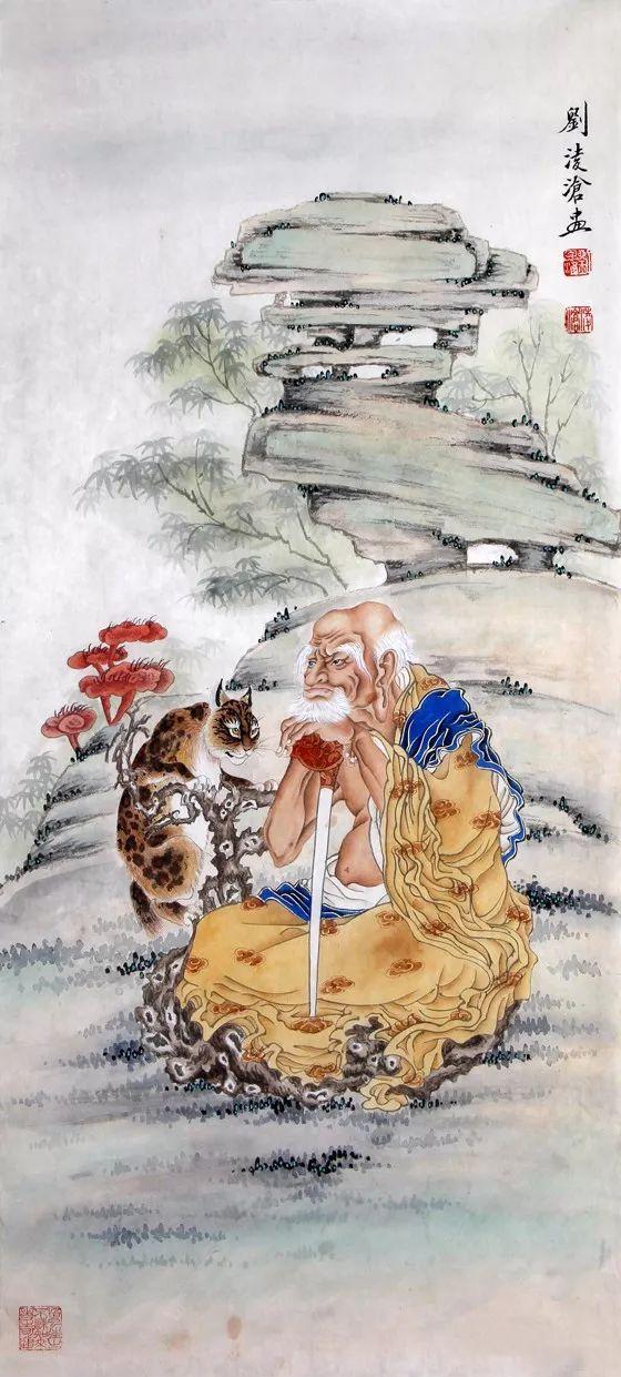 刘凌沧｜从画工到名家，他不平凡的成才之路（130幅）
