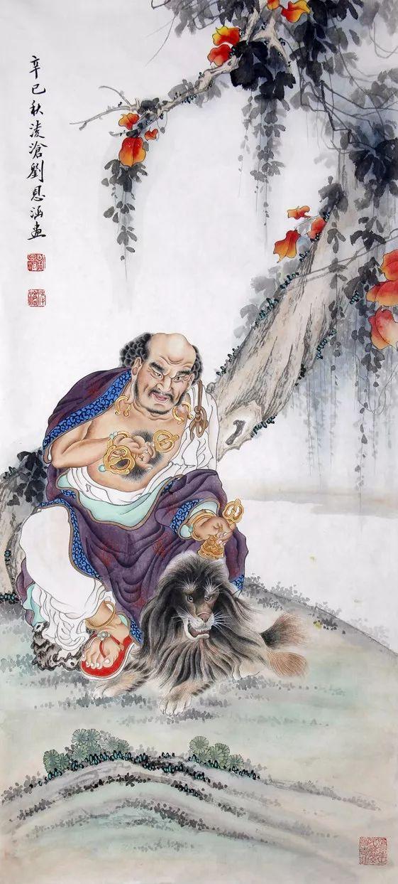 刘凌沧｜从画工到名家，他不平凡的成才之路（130幅）