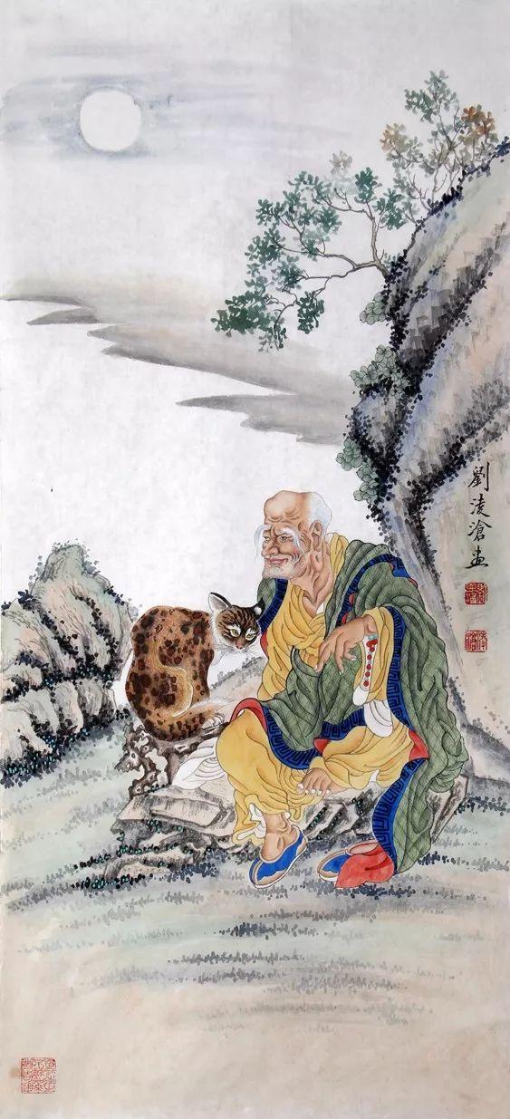 刘凌沧｜从画工到名家，他不平凡的成才之路（130幅）