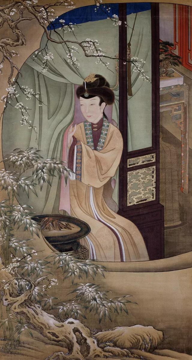 雍正皇帝十二美人图