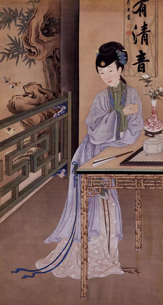 雍正皇帝十二美人图