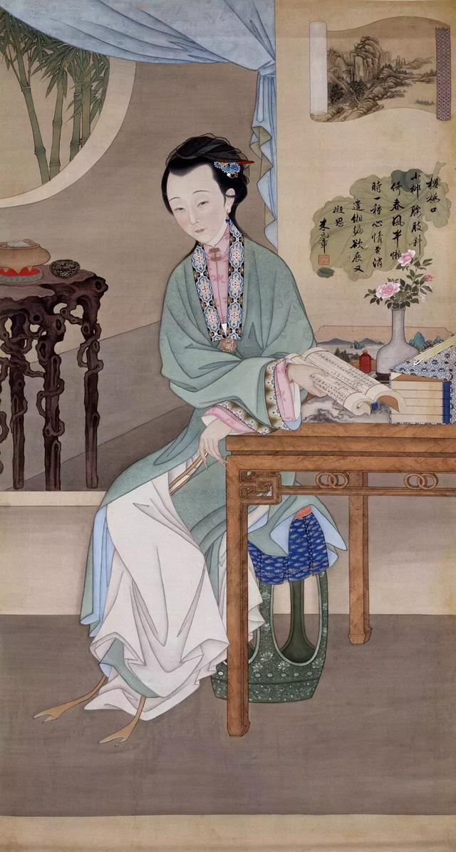 雍正皇帝十二美人图