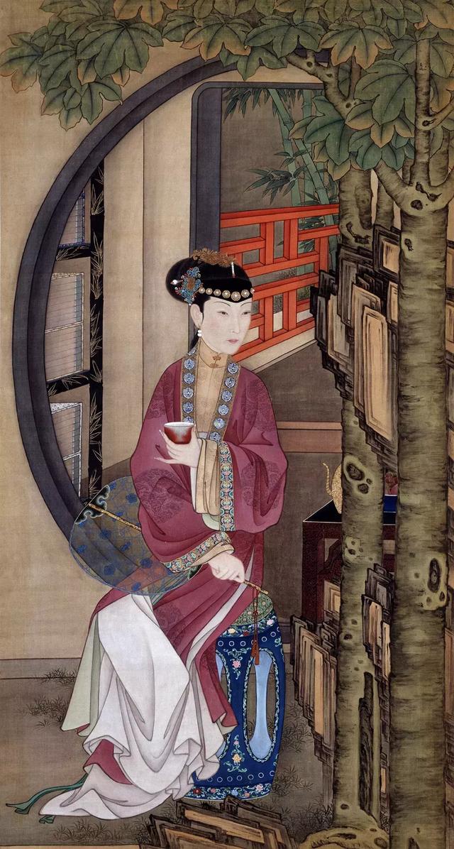 雍正皇帝十二美人图