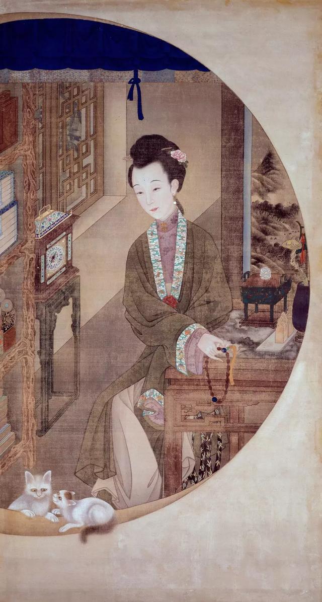 雍正皇帝十二美人图