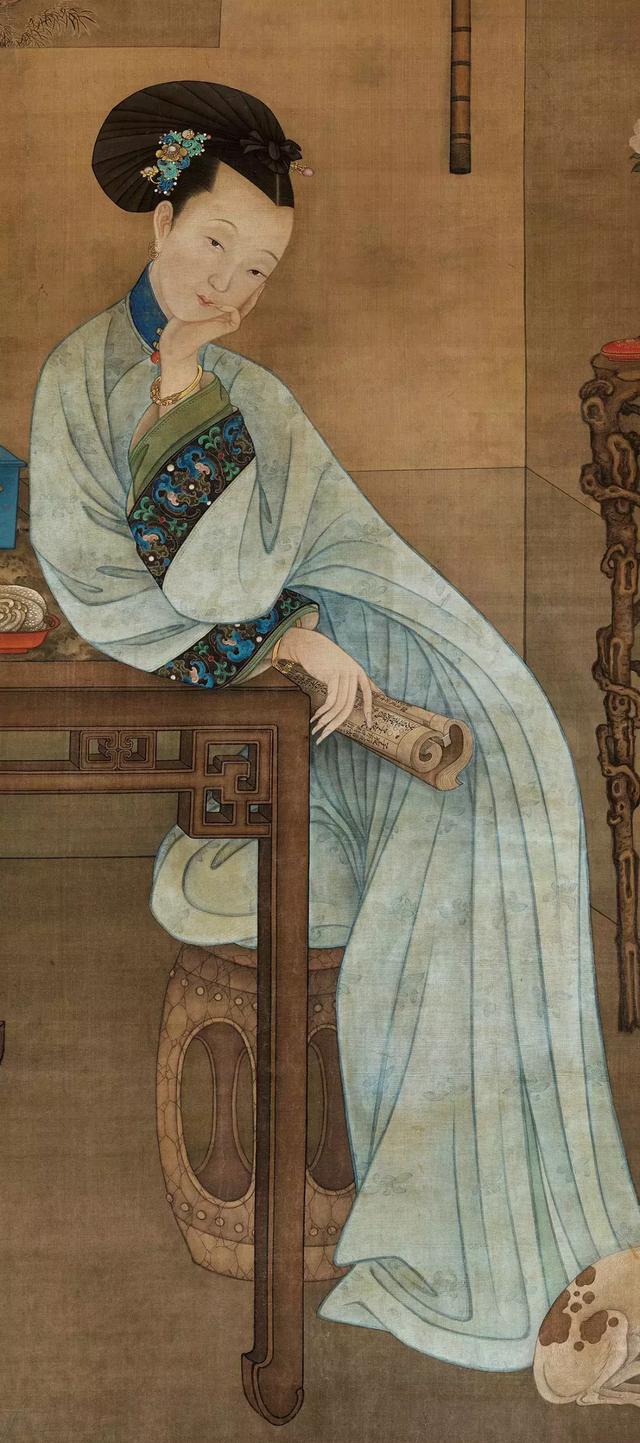 雍正皇帝十二美人图
