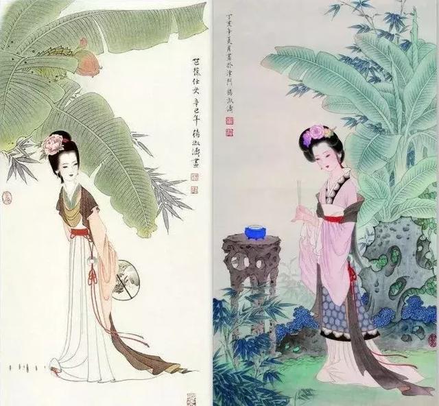 雍正皇帝十二美人图