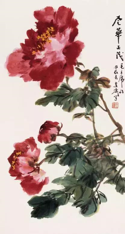 十大名家画牡丹，精彩纷呈！