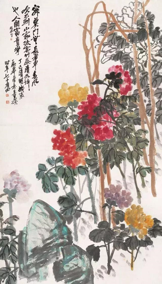 十大名家画牡丹，精彩纷呈！