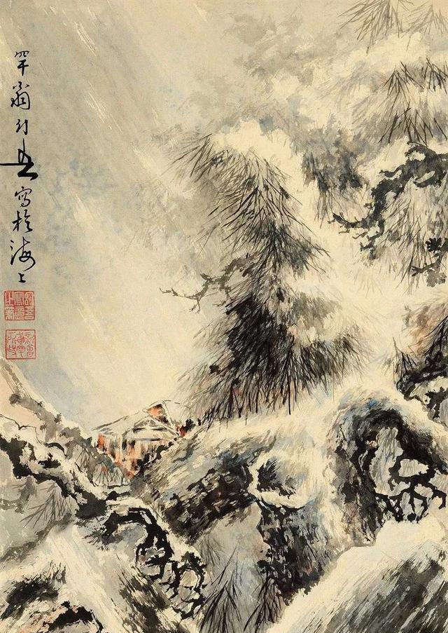 手法多样，山水、花鸟人物无不见长，构图新巧笔墨酣畅——黄幻吾