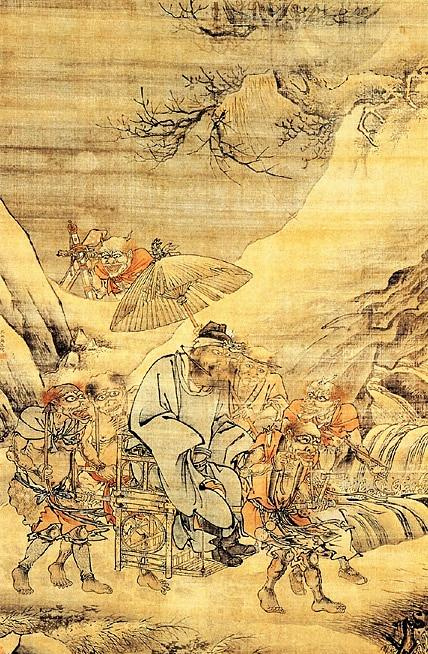 宣德年间曾供职宫廷，画坛上被奉为“浙派创始人”——戴进
