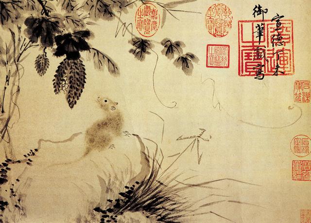 只有热爱生活的画家，才能把老鼠画得如此趣致！