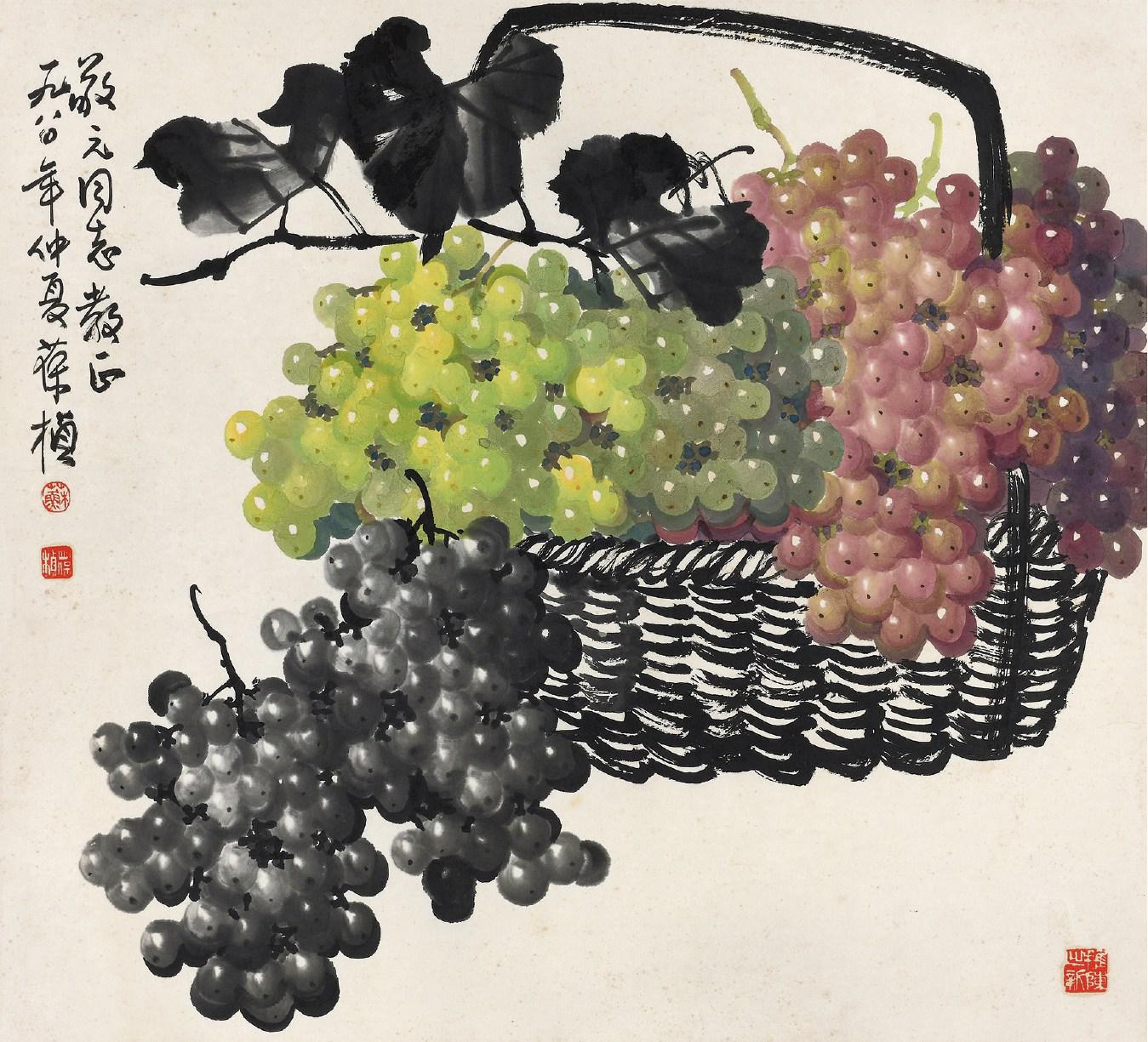 苏葆桢 珍珠串  
