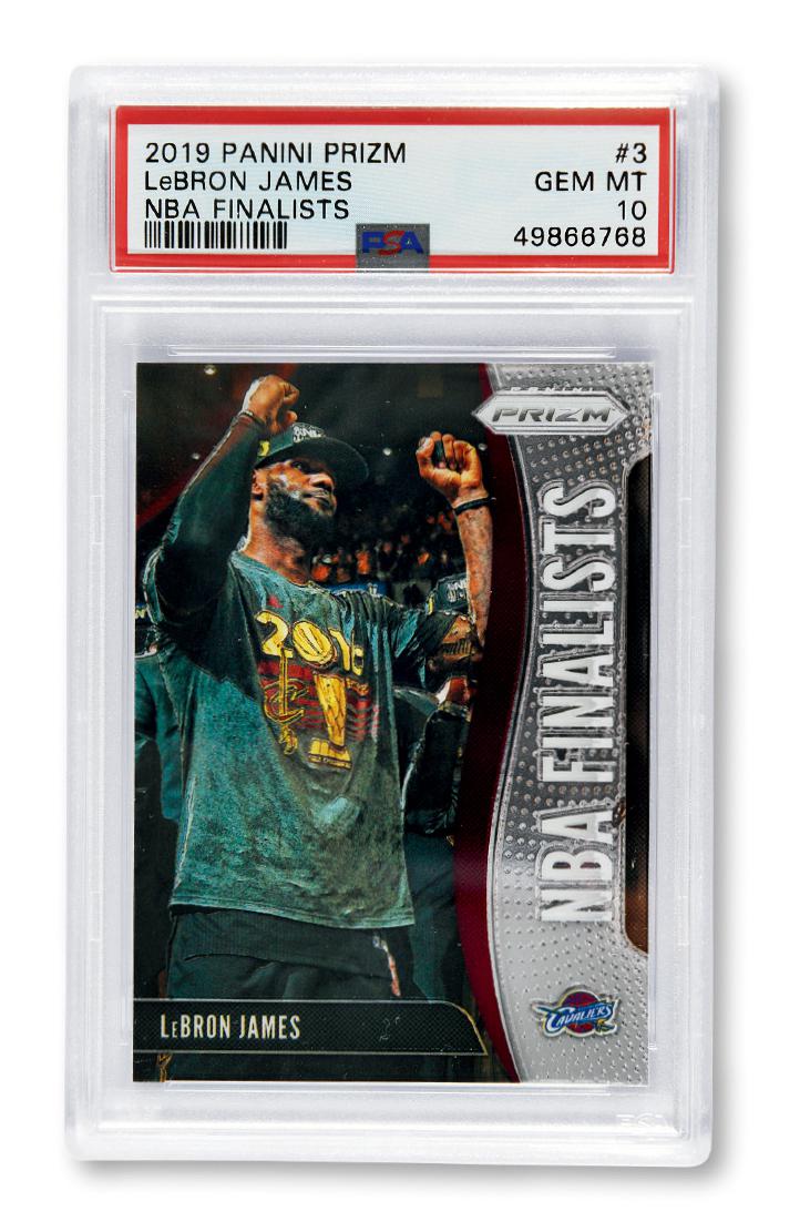 2019年PANINI詹姆斯基础特卡（PSA 10）